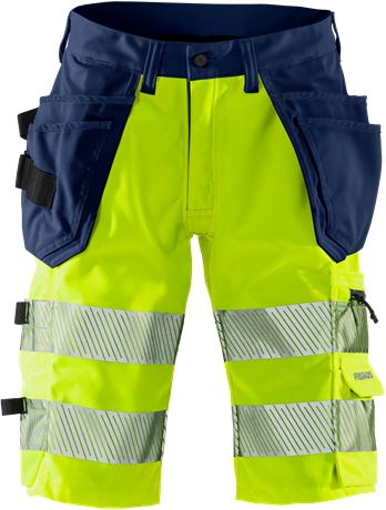 Fristads VARSELSHORTS STRETCH 2509 PLU, KLASS 1 - 3