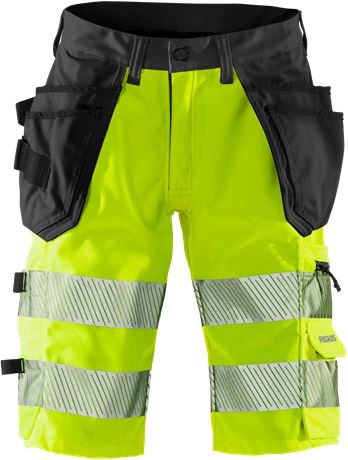 Fristads VARSELSHORTS STRETCH 2509 PLU, KLASS 1