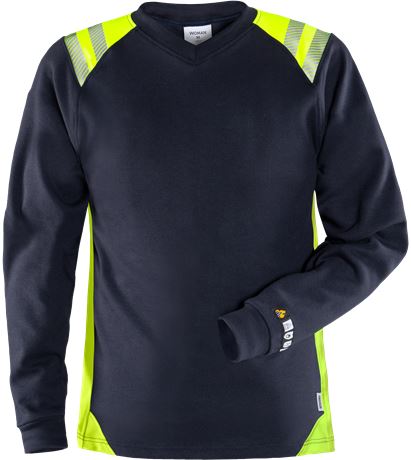 Fristads FLAMESTAT LÅNGÄRMAD T-SHIRT 7358 TFL, DAM