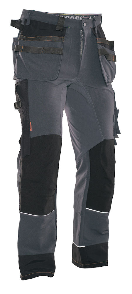 2191 Hantverksbyxa Stretch Svart & Mörkgrå/Svart
