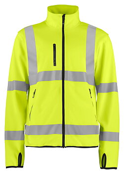 OUTLET Projob 6105 VARSELTRÖJA MED DRAGKEDJA EN ISO 20471 KLASS 3