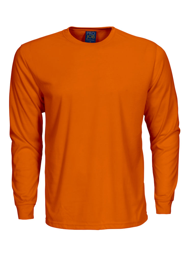 2017-1 T-SHIRT LÅNGÄRMAD GUL & ORANGE - 2