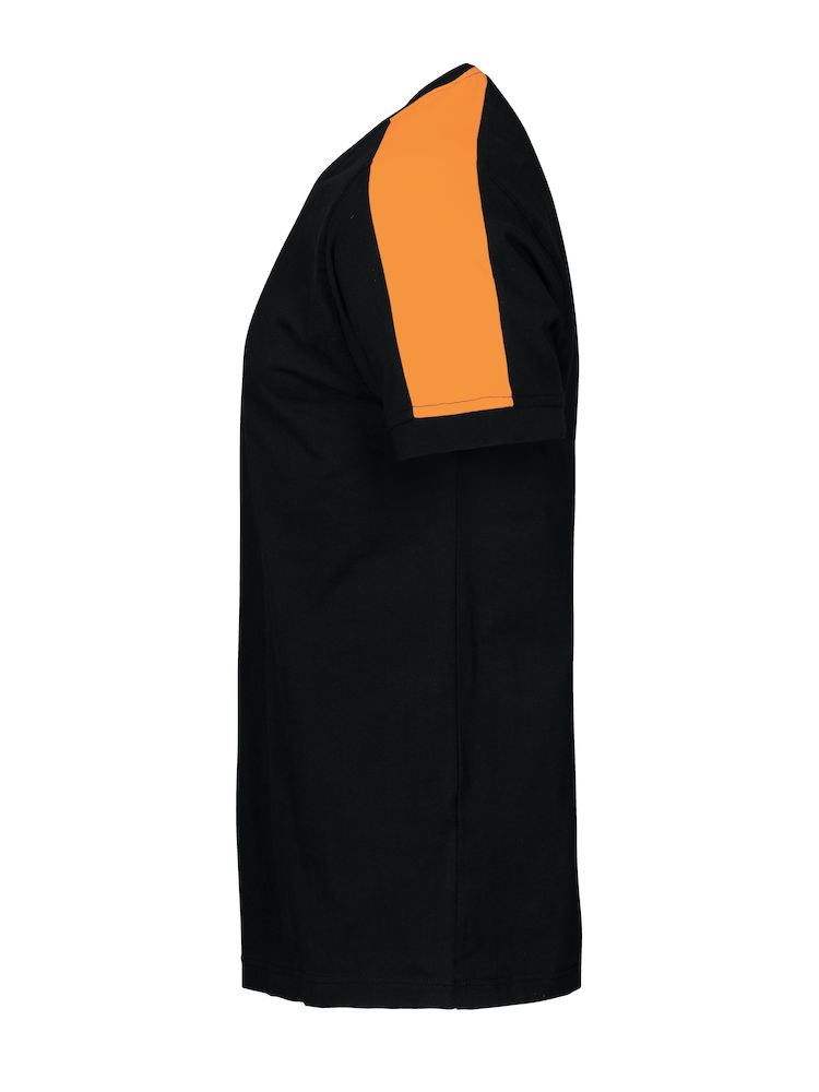 2019 T-SHIRT SVART/ORANGE & SVART/GUL - 3