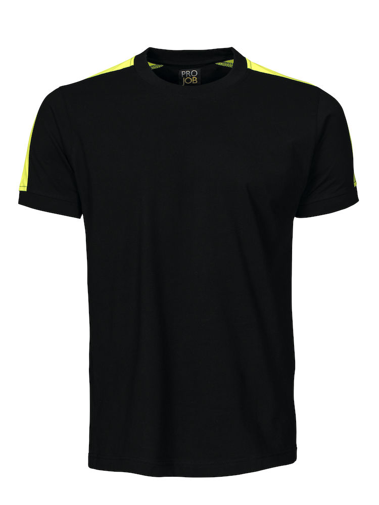 2019 T-SHIRT SVART/ORANGE & SVART/GUL - 5