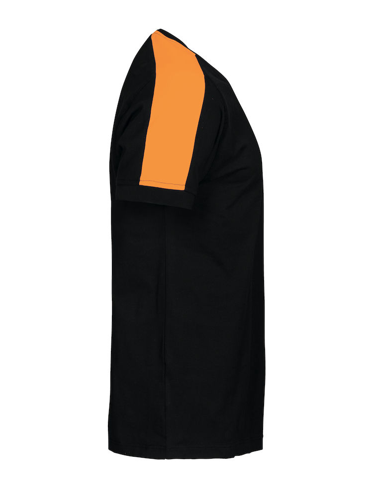 2019 T-SHIRT SVART/ORANGE & SVART/GUL - 4