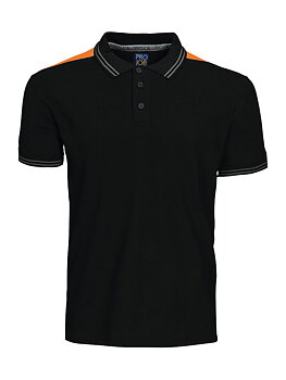 2018 PIKÈTRÖJA SVART/ORANGE & SVART/GUL