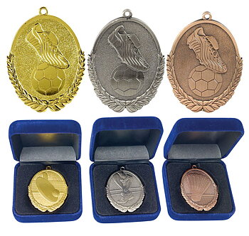 Fotbollsmedalj 35-203 / 50mm