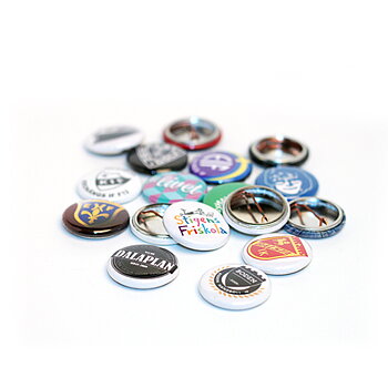 Badge 25 mm med nål