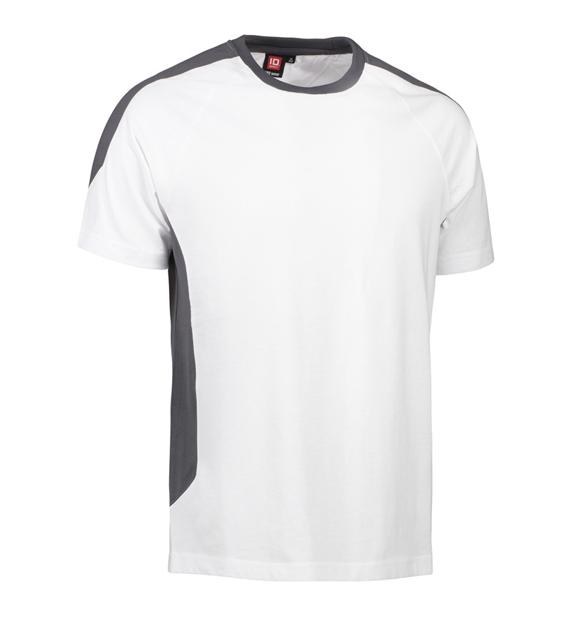 0302 Tvåfärgad T-shirt i Flera färger - 2