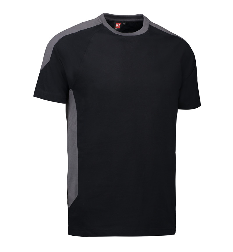 0302 Tvåfärgad T-shirt i Flera färger - 6