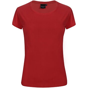 Cotton tee Lady  RÖD
