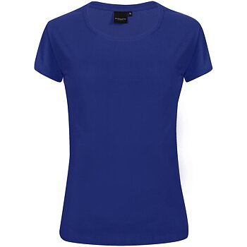 Cotton tee Lady BLÅ