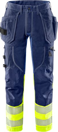 Fristads VARSEL HANTVERKARBYXA STRETCH 2608 FASG, KLASS 1 - 4