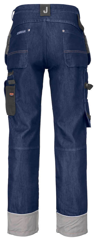  2992 Hantverksbyxa Denim Svart & Marin - 3