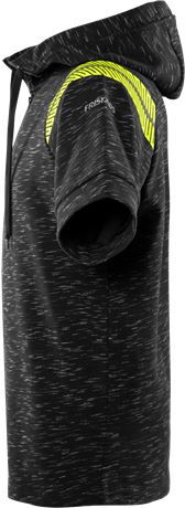 Fristads FRIWEAR KORTÄRMAD SWEATSHIRT MED HUVA 7460 MELA - 2