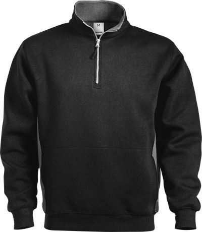 ACODE SWEATSHIRT MED KORT DRAGKEDJA 1705 DF - 3
