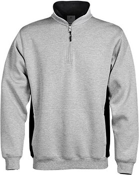 ACODE SWEATSHIRT MED KORT DRAGKEDJA 1705 DF