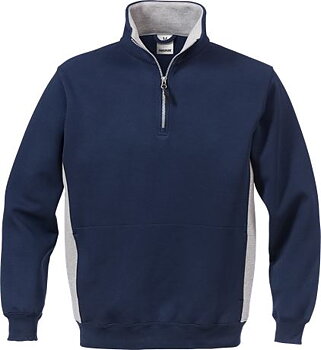ACODE SWEATSHIRT MED KORT DRAGKEDJA 1705 DF