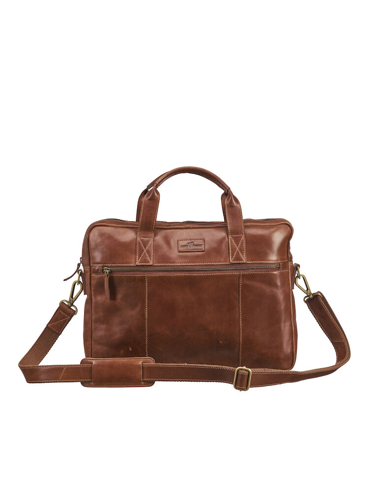 DERBY OF SWEDEN   Leather Line Briefcase