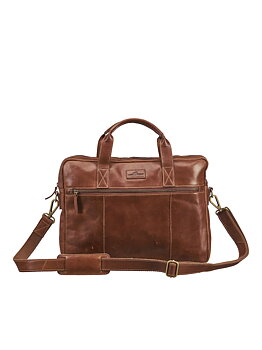DERBY OF SWEDEN   Leather Line Briefcase