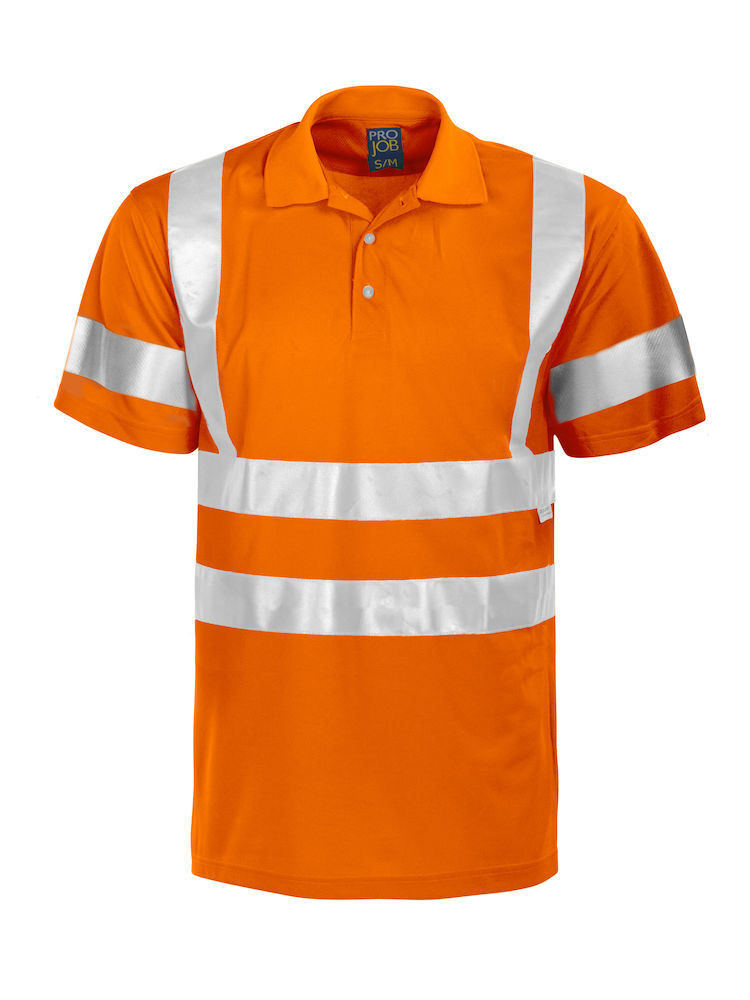  6011 PIKÉ EN ISO 20471 KLASS 3 ORANGE