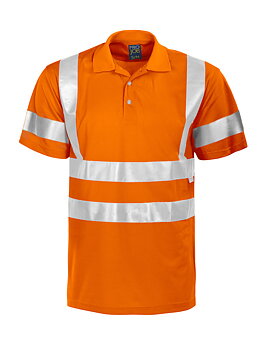  6011 PIKÉ EN ISO 20471 KLASS 3 ORANGE