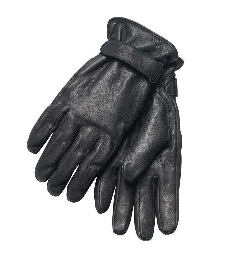 0021 HJORTSKINNS HANDSKE Svart