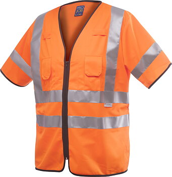 6707 VÄST EN ISO 20471 KLASS 3 ORANGE