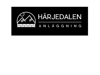 1-Färg Ryggdekal Härjedalen Anläggning 27x5,9cm