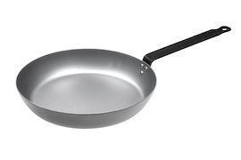 STEKPANNA Ø 28 CM 2,7 L Kolstål