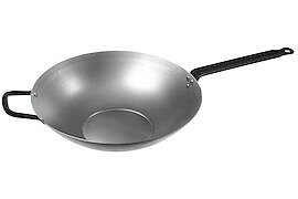 WOK Ø 34 CM, FLAT BOTTEN 6,4 L