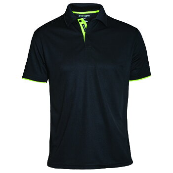 B pique, men SVART/LIME