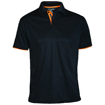 B pique, men SVART/ORANGE