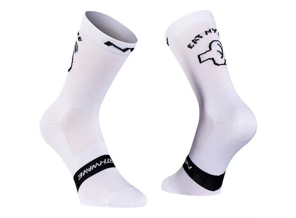 NORTHWAVE EAT MY DUST SOCK Vit  Funktionsstrumpor