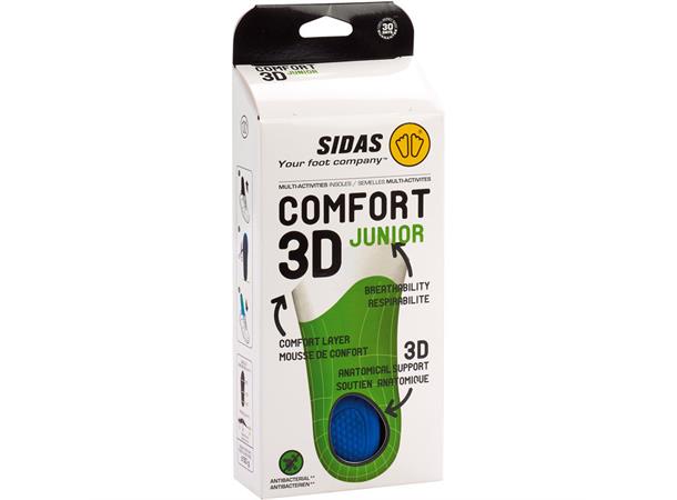 SIDAS COMFORT 3D JUNIOR Grön Formade iläggssulor för barn - 2