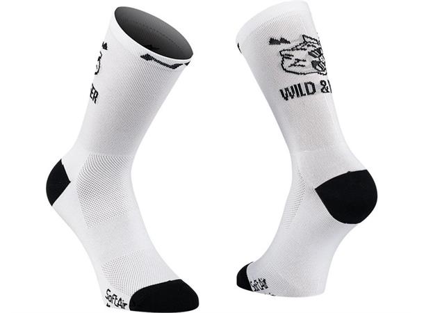 NORTHWAVE RIDE & BEER SOCK Vit Funktionsstrumpor