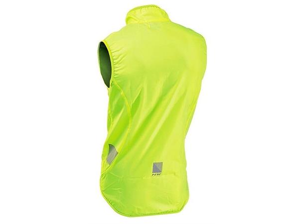 NORTHWAVE VORTEX VEST Neongul Vindtät väst - 2