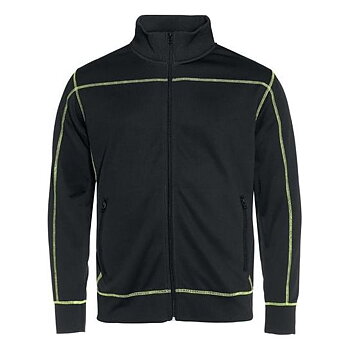 Keeper jacket, unisex SVART/LIME