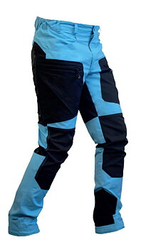 Hiker pant men LJUSBLÅ/SVART