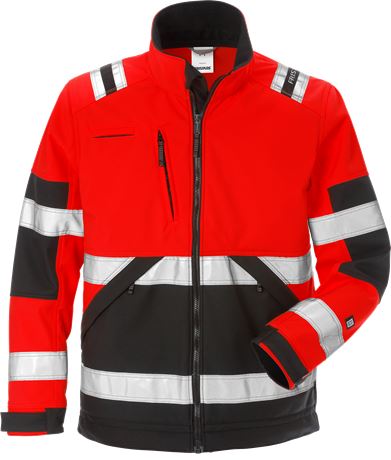 FRISTADS  VARSEL SOFTSHELL-JACKA 4083 WYH, KL 2 - 4