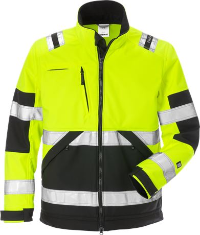 FRISTADS  VARSEL SOFTSHELL-JACKA 4083 WYH, KL 2 - 3