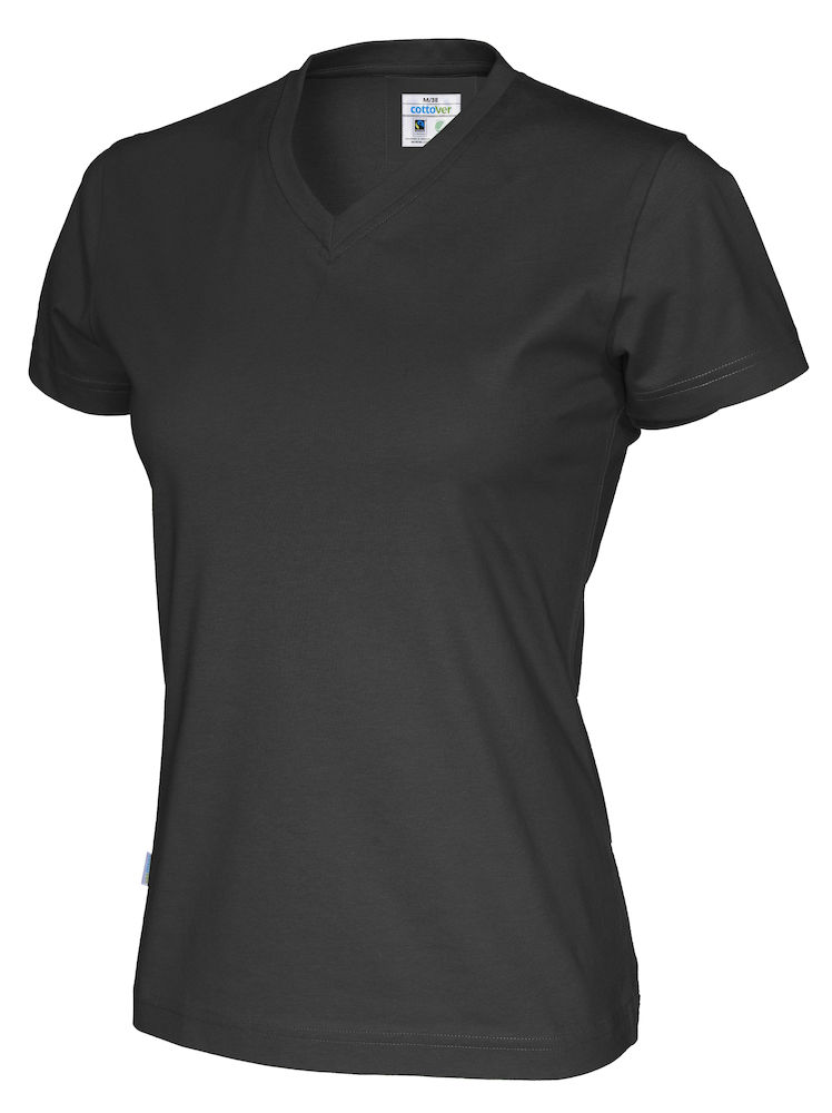 COTTOVER T-SHIRT V-NECK LADY i Flera Färger - 68