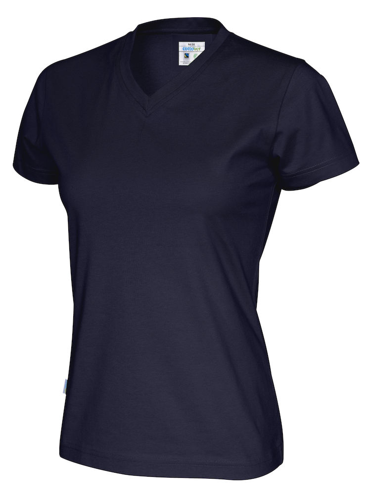 COTTOVER T-SHIRT V-NECK LADY i Flera Färger - 54