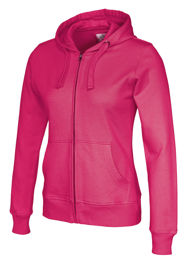 COTTOVER FULL ZIP HOOD LADY i Flera Färger - 32