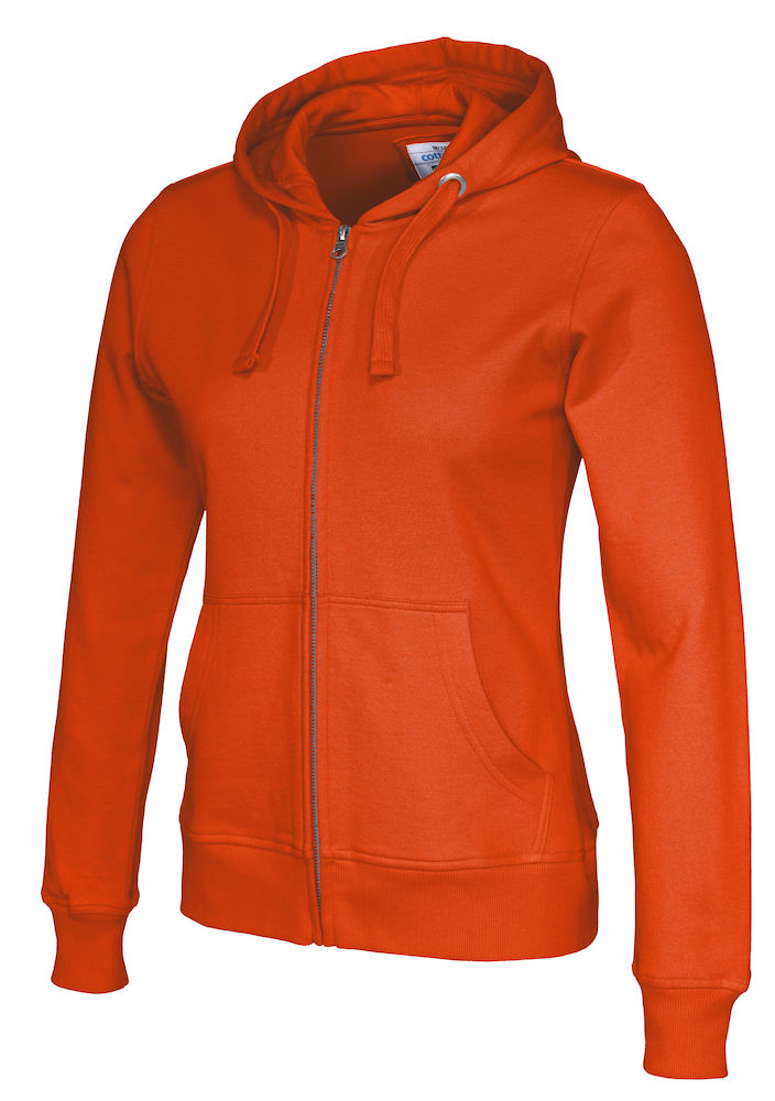 COTTOVER FULL ZIP HOOD LADY i Flera Färger - 25