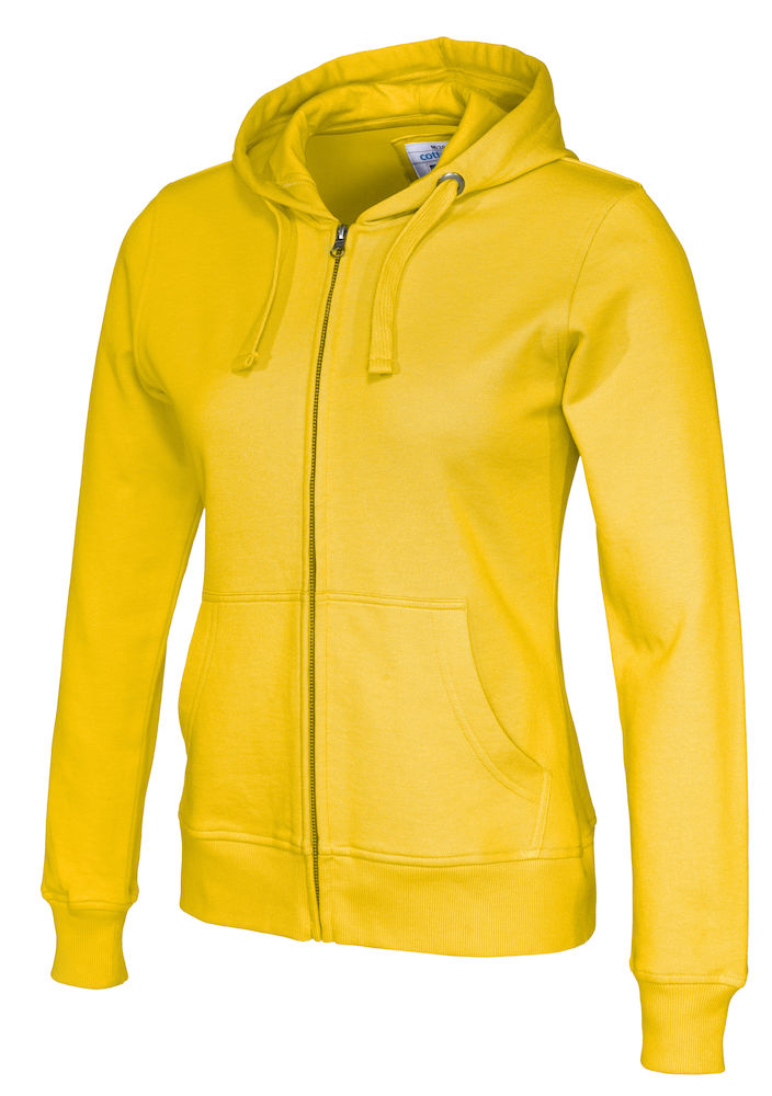 COTTOVER FULL ZIP HOOD LADY i Flera Färger - 21