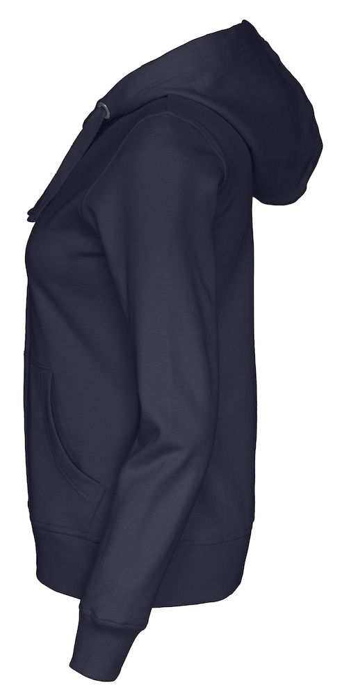 COTTOVER FULL ZIP HOOD LADY i Flera Färger - 52