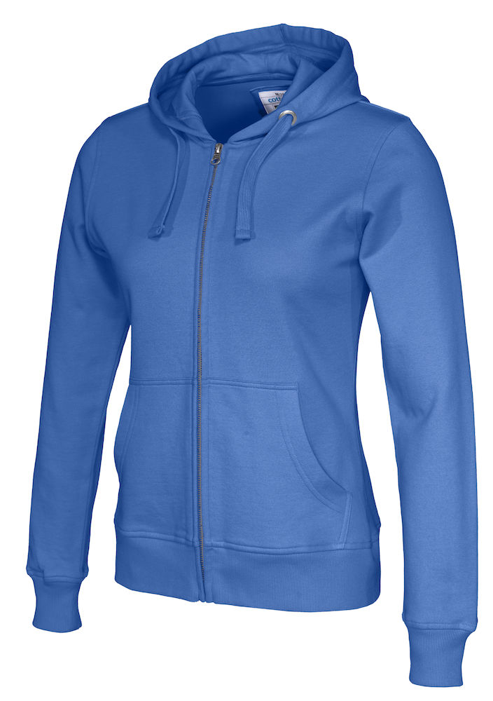 COTTOVER FULL ZIP HOOD LADY i Flera Färger - 5