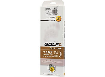 SIDAS GOLF CUSTOM Grå Anpassningsbara sulor för Golf