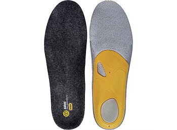SIDAS 3FEET MERINO HIGH Gul  Formade iläggssulor för höga fotvalv